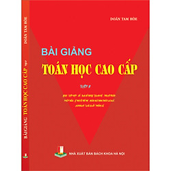 Bài giảng Toán học cao cấp Tập II