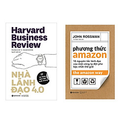 Combo Sách Kĩ Kinh Doanh: Nhà Lãnh Đạo 4.0  + Phương Thức Amazon