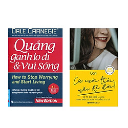 Combo Sách Quẳng Gánh Lo Đi Và Vui Sống và Cứ Cười Thôi Mặc Kệ Đời!