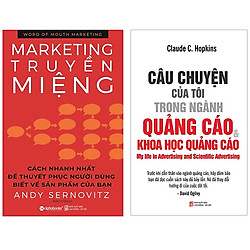 Combo Sách Marketing – Bán Hàng : Word Of Mouth Marketing – Marketing Truyền Miệng + Câu