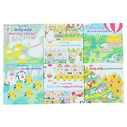 Sách Ehon kỹ năng sống Chiếp chiếp (Bộ 6 cuốn)