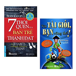 Combo Sách Hay Dành Cho Bạn Trẻ: Tôi Tài Giỏi – Bạn Cũng Thế + 7 Thói Quen Của Bạn Trẻ Th