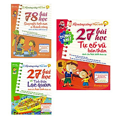 Combo Rèn Luyện Kỹ Năng Sống: 27 Bài Học Về Tinh Thần Lạc Quan + 78 Bài Học Suy Nghĩ Tích