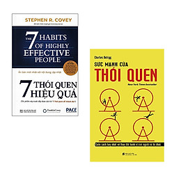 Combo sách 7 Thói Quen Hiệu Quả & Sức Mạnh Của Thói Quen (Power Of Habits)