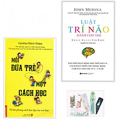 Combo Mỗi Đứa Trẻ Một Cách Học + Luật Trí Não Dành Cho Trẻ – Tặng Bookmark PĐ