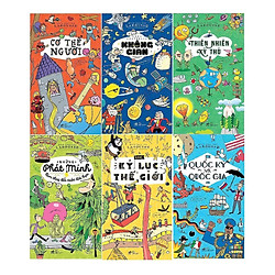 Combo Bách Khoa Thư Larousse : Cơ Thể Người + Không Gian + Quốc Kỳ Và Quốc Gia + Các Kỷ L