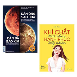 Combo Sách Kỹ Năng Để Bạn Trở Thành Người Phụ Nữ Khôn Khéo: Đàn Ông Sao Hỏa Đàn Bà Sao Ki