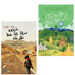 Combo 2 cuốn sách dành cho người thích du hí : Xách Ba Lô Lên Và Đi – Tập 1: Châu Á Là Nh