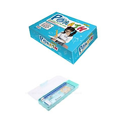 Bộ học kèm -POMath- Học Toán qua trò chơi(Hộp) Kèm hộp bút nam châm 2 mặt