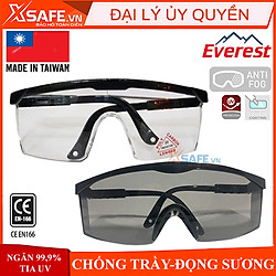 Kính-bảo-hộ-Everest-EV105-(2-màu-trắng/đen)-Kính-chống-bụi,-chống-tia-UV,-chống-trầy-xước,-đọng-sương,-bảo-vệ-mắt-0