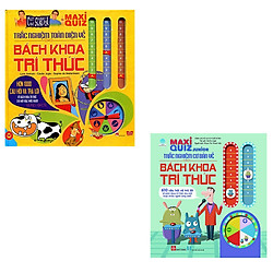 Trọn bộ 2 cuốn Maxi Quiz về bách khoa tri thức: Trắc Nghiệm Cơ Bản – Trắc Nghiệm Toàn Diệ