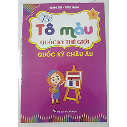 Bé Tô Màu  Quốc Kỳ Thế Giới (Quốc Kỳ Châu Âu 4)