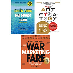 Bộ Sách Rèn Luyện Tư Duy Chiến Lược ( Chiến Lược Đại Dương Xanh + Nghệ Thuật Tư Duy Chiến