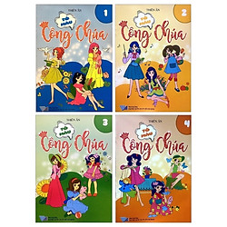 Combo Tô Màu Công Chúa: Tập 1 + 2 + 3 + 4 ( Bộ 4 Tập)