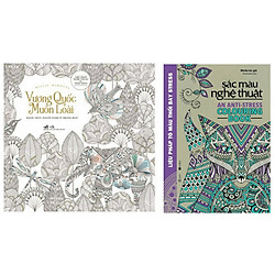 Combo vương quốc muôn loài +sắc màu nghệ thuật (bản đặc biệt tặng kèm bookmark AHA)</span