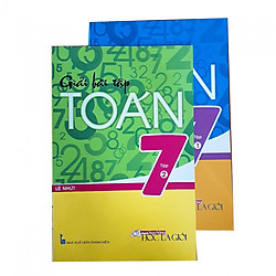 Combo Giải bài tập Toán lớp 7 tập 1&2