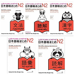 Combo Sách Học Tiếng Nhật Dành Cho Người Việt: SOMATOME Luyện Thi Năng Lực Nhật Ngữ N2 –