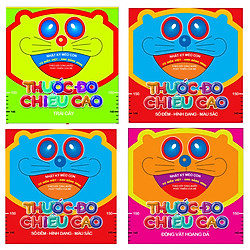 Combo Thước Đo Chiều Cao Bộ 1 ( 4 cuốn )