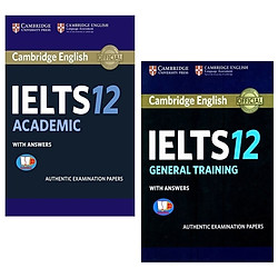 Combo Cambridge Ielts 12 (Bộ 2 Tập)