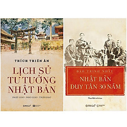 Combo Sách Lịch Sử :  Lịch Sử Tư Tưởng Nhật Bản + Nhật Bản Duy Tân 30 Năm