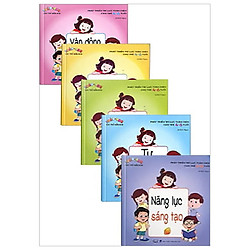 Combo Phát Triển Iq Cho Trẻ 4-6 Tuổi Toán – Anh (Bộ 5 Cuốn)