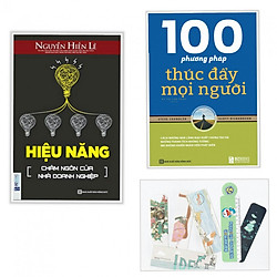 Combo hiệu năng châm ngôn của doanh nghiệm +100 phương pháp thúc đẩy mọi người (tặng kèm