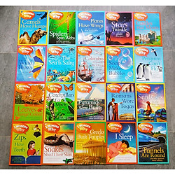 BỘ SÁCH NHẬP KHẨU I WONDER WHY (BỘ 20 Cuốn + File Audio)