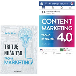 Combo Sách Marketing Cực Hay: Trí Tuệ Nhân Tạo Trong Marketing + Content Marketing Trong