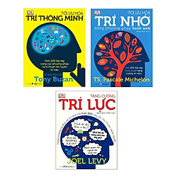 Combo 3 cuốn Tối Ưu Hóa Trí Nhớ Bằng Phương Pháp Hình Ảnh+Tối Ưu Hóa Trí Thông Minh+ Tăn