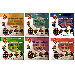 Bộ Sách Trò Chơi Rèn Luyện Khả Năng (Bộ 6 Cuốn) – Tái Bản