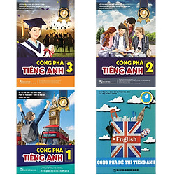 Combo Công phá kì thi THPT Quốc gia 2019-2020 môn tiếng Anh