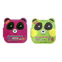 Sách – Combo Cùng Gấu học tiếng Anh: Bảng chữ cái tiếng anh + Số đếm (Nghe phát âm qua Ứn