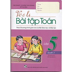 Vở ô li Bài Tập Toán Lớp 5 Tập 2