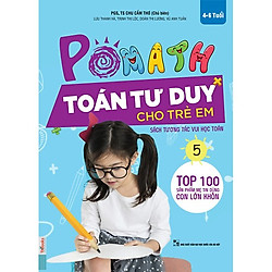 POMath – Toán Tư Duy Cho Trẻ Em 4-6 Tuổi (Tặng Bookmark PL)