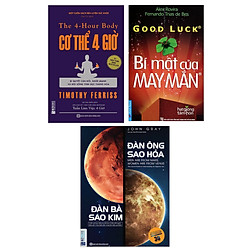 Combo Sách Kỹ Năng Sống: Bí Mật Của May Mắn (Khổ Nhỏ) + Cơ Thể 4 Giờ – Bí Quyết Cân Đối,