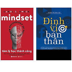 Combo Sách Tư Duy – Kỹ Năng Sống : Mindset – Tâm Lý Học Thành Công + Định Vị Bản Thân</sp