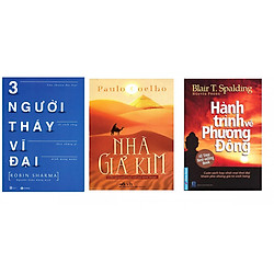 Combo nghệ thuật sôngs: Ba người thầy vĩ đại, nhà giả kim và hành trình về phương đông tặ