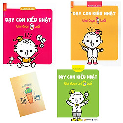 Combo Sách Dạy Con Kiểu Nhật – Giai Đoạn Trẻ 0 Tuổi và Dạy Con Kiểu Nhật – Giai Đoạn Trẻ