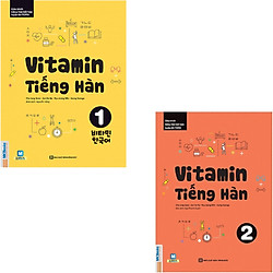 Combo Vitamin Tiếng Hàn (Tập 1 + Tập 2)(Tặng kèm bút chì Kingbooks)