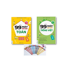 Combo  Em Giỏi Toán + Tiếng Việt lớp 4 ( tặng kèm bút chì siêu dễ thương như hình )</span