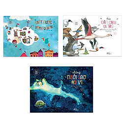 Combo 3 cuốn Khoa Học Chẳng Khó : Giọt Nước Chạy Vòng Quanh + Theo Đàn Chim Di Trú + Nhữn