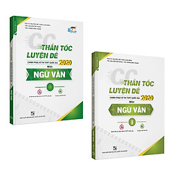 Combo thần tốc luyện đề 2020 môn Ngữ văn (2 tập)