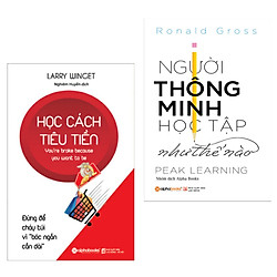 Combo Kỹ Năng Mềm Bổ Ích: Học Cách Tiêu Tiền + Người Thông Minh Học Tập Như Thế Nào? (Cẩm