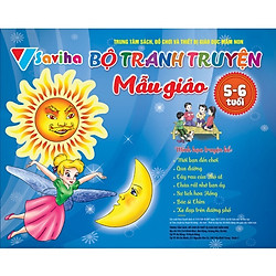 Bộ tranh truyện mẫu giáo 5-6 tuổi – Theo chủ đề (Tranh đế lật chữ A)