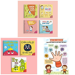 Combo Ehon Nhật Bản: Những Câu Chuyện Kỳ Lạ Của Hasu + NHỮNG ĐIỀU KỲ DIỆU CỦA HÌNH KHỐI +