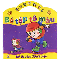 Bé Tập Tô Màu – Bé Là Vận Động Viên