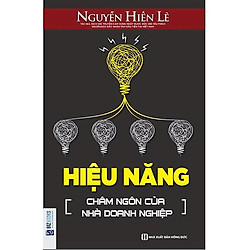 Hiệu Năng Châm Ngôn Của Nhà Doanh Nghiệp (Tặng Bookmark độc đáo CR)