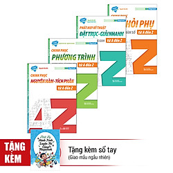 Combo Chinh Phục Toán Từ A Đến Z (Tặng Kèm Sổ Tay)