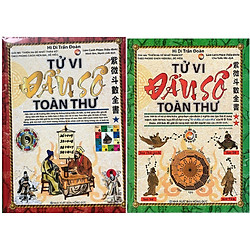Combo trọn bộ Tử Vi Đẩu Số Toàn Thư (Tập 1,2) – Tác giả: Hi Di Trần Đoàn