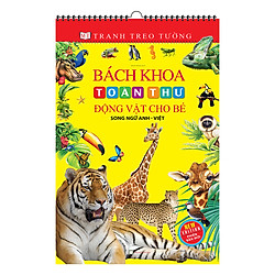 Tranh Treo Tường – Bách Khoa Toàn Thư Động Vật Cho Bé (Song Ngữ Anh-Việt)